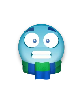 Shiver Emoji - Instant Carrom Cosmetic