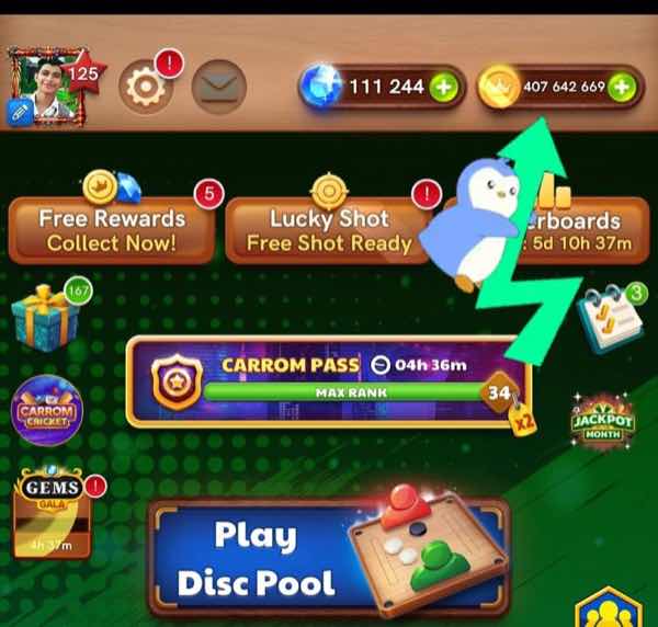 Coins Available – Best Price Guaranteed - Carrom Pool Shop
